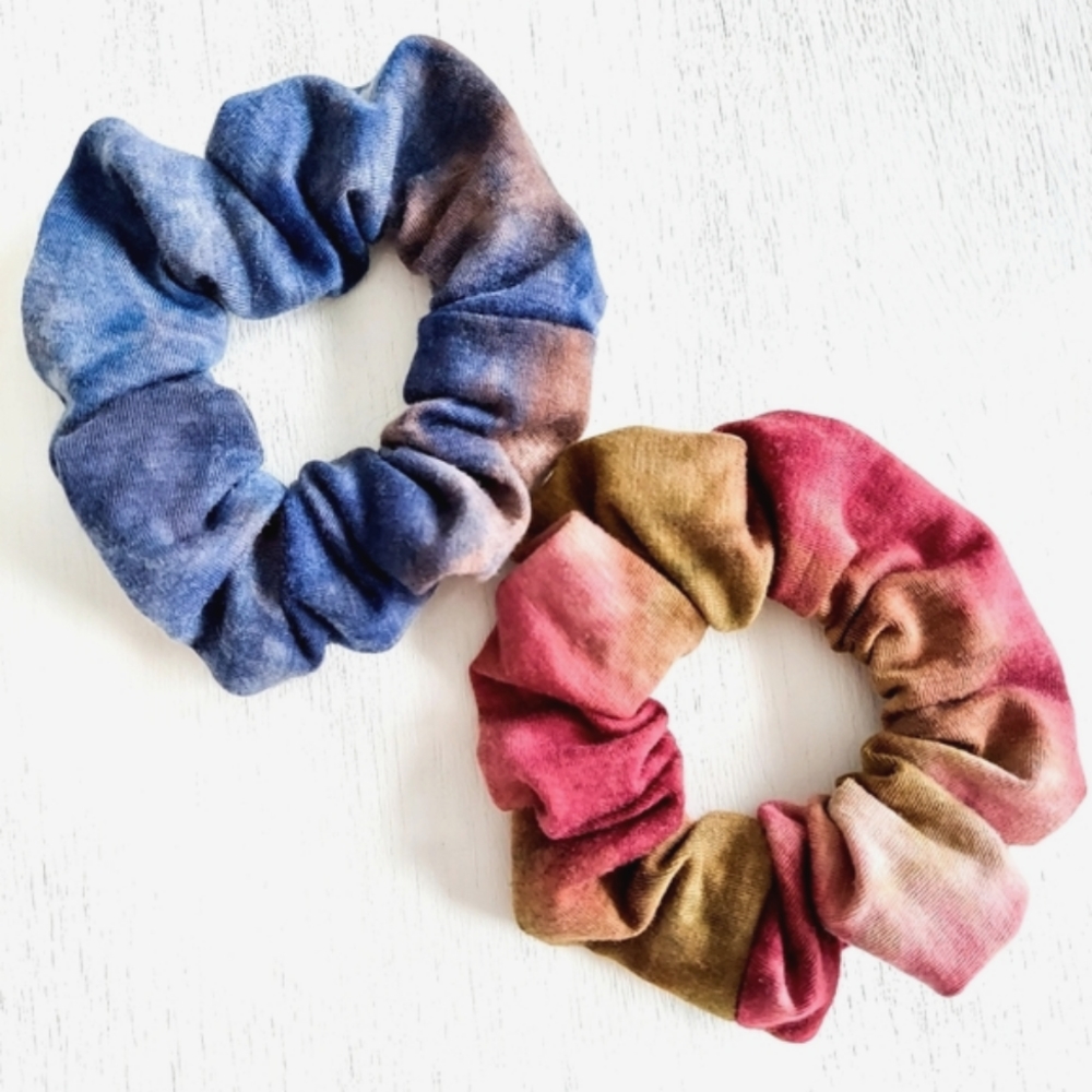 2-Pack Tie Dye Scrunchies